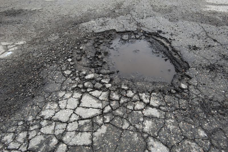 Edge of Potholes