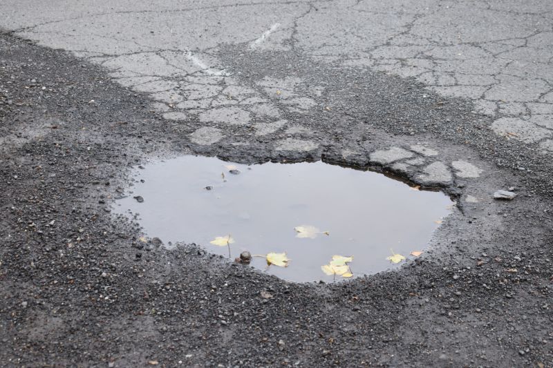 Parking Lot Pothole Repair